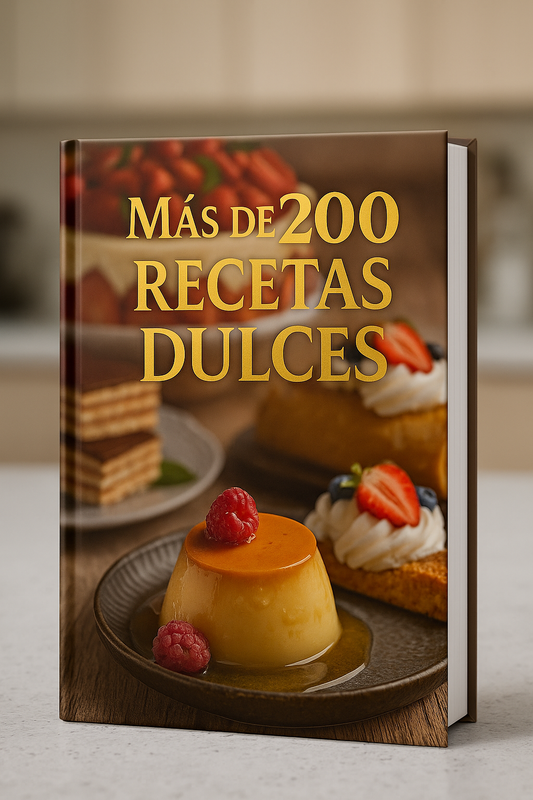 Más de 200 Recetas Dulces